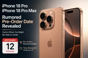 iPhone 18 Pro and iPhone 18 Pro Max Pre-Order Date