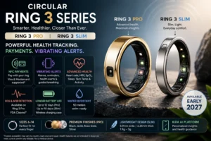 Circular Ring 3 Pro & Slim Launched With NFC Payments and 12-Day Battery